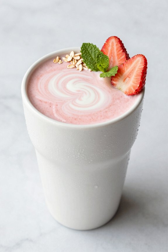almond strawberry smoothie recipe