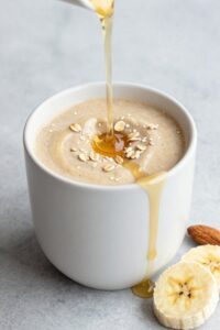 banana almond oatmeal smoothie