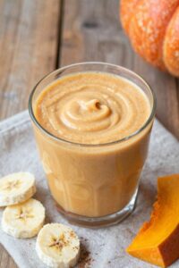 banana and pumpkin smoothie