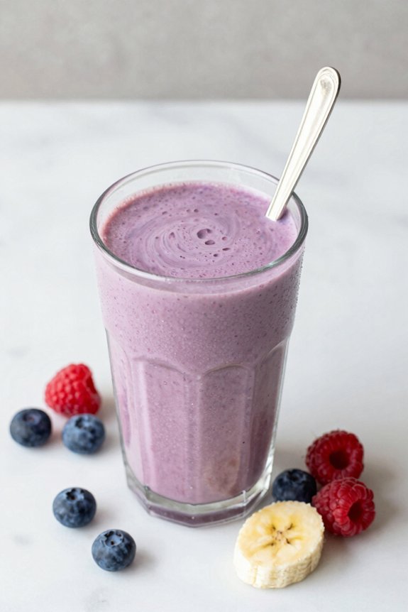 berry banana smoothie blend