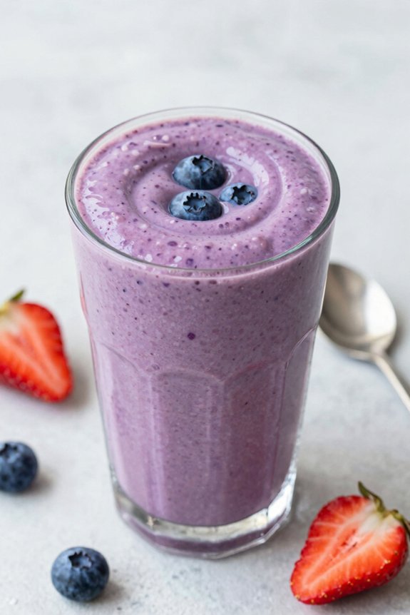 berry protein smoothie recipe