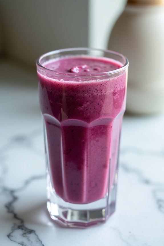 blend cold water first