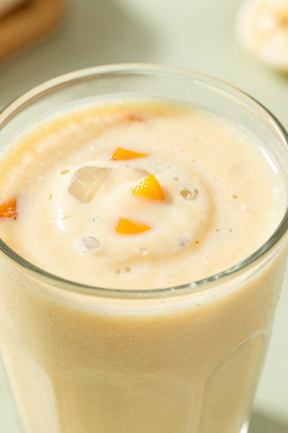 blend creamy applesauce smoothie