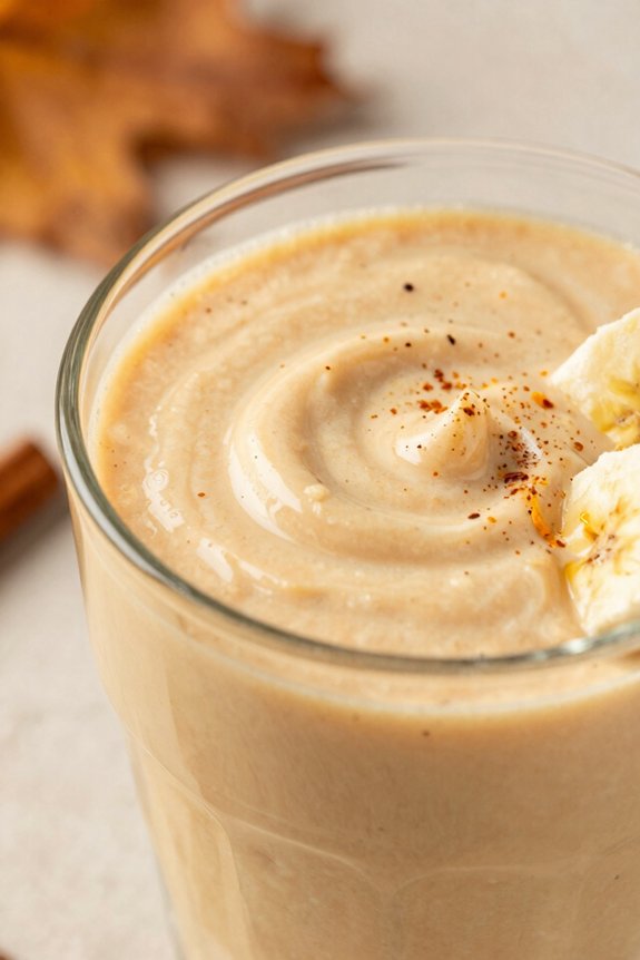blend creamy banana pumpkin