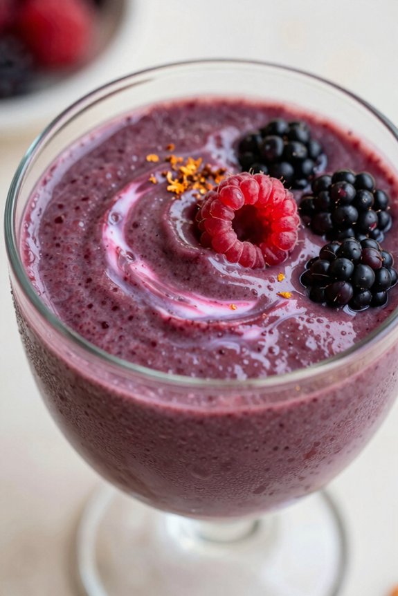 blend creamy berry goodness