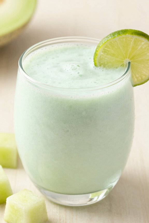 blend cucumber honeydew lime