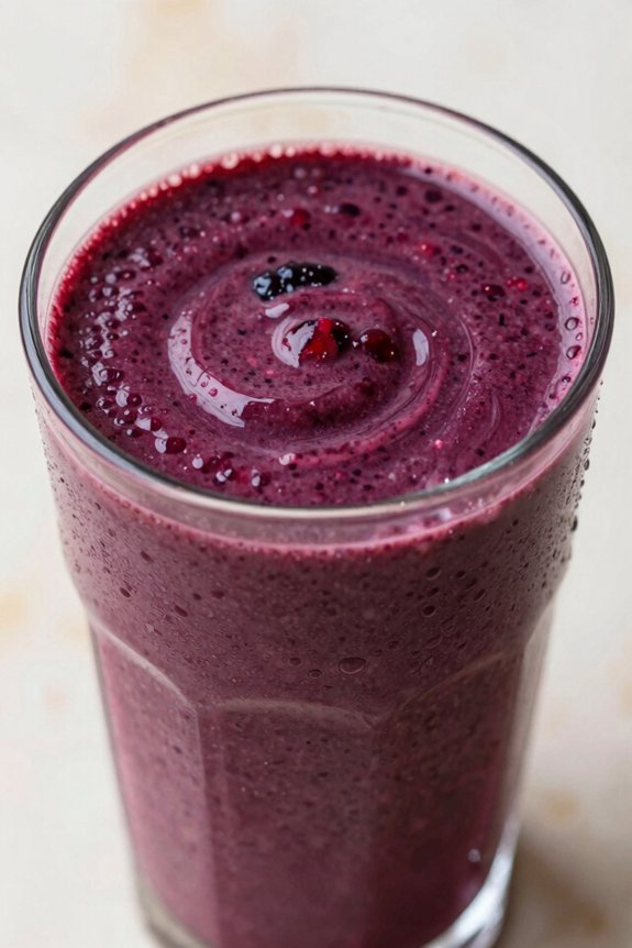 blend frozen berries smoothly