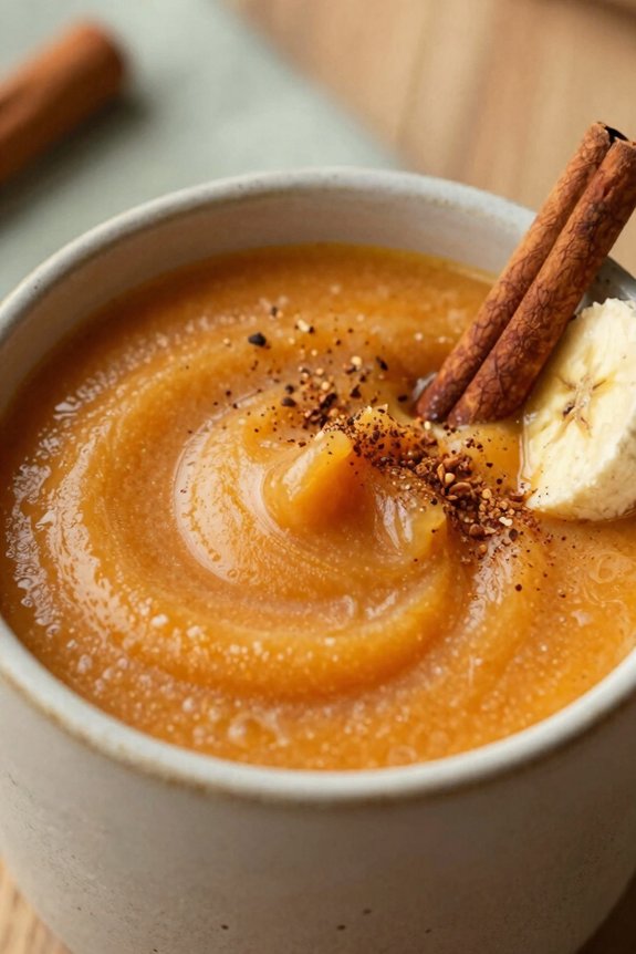 blend ingredients until creamy