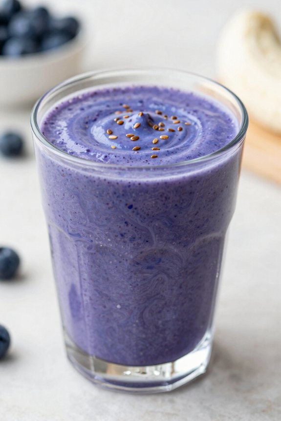 blend nutrient rich frozen smoothie
