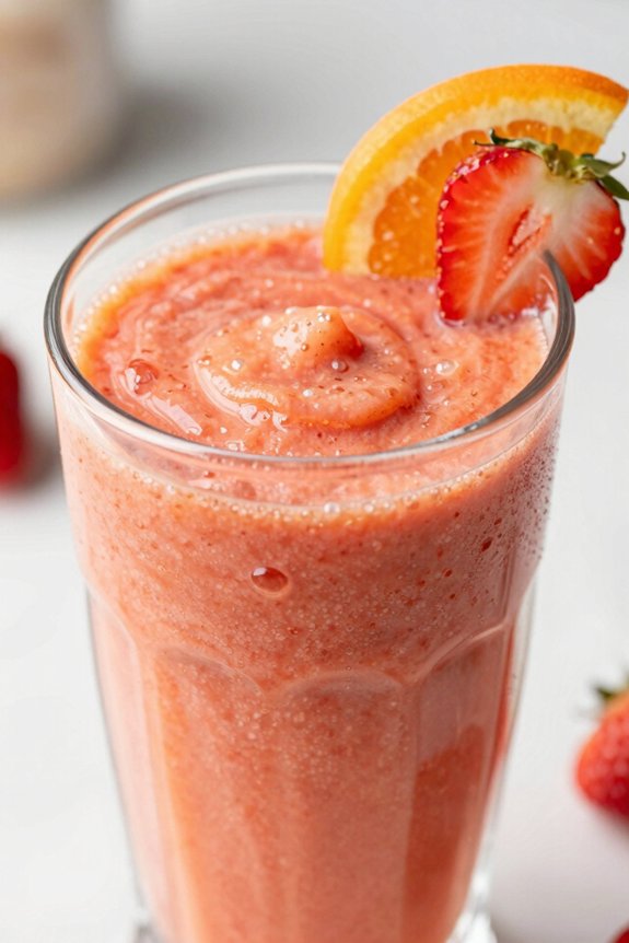 blend orange juice fruit