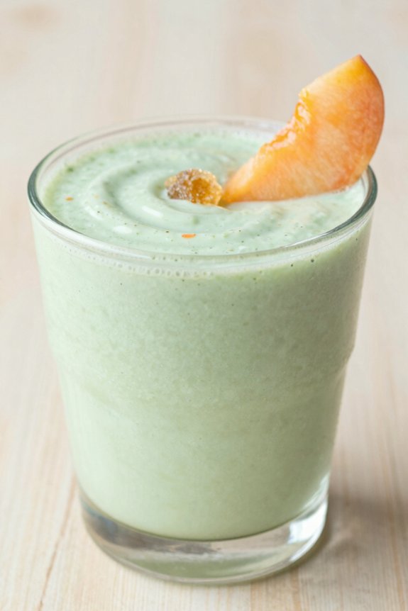 blend peach ginger ice