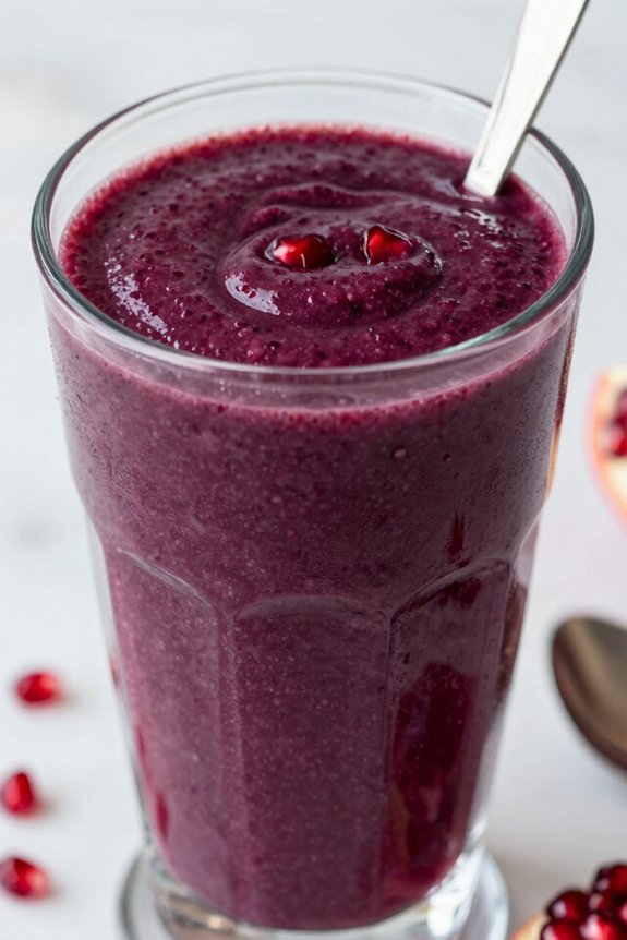 blend pomegranate acai smoothie ingredients