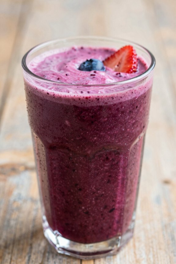 blend razzleberry tea smoothie