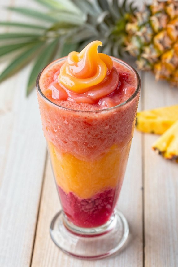 blend sparkling water sorbets