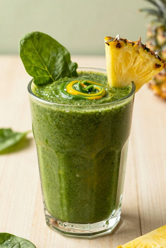 blend tropical green goodness