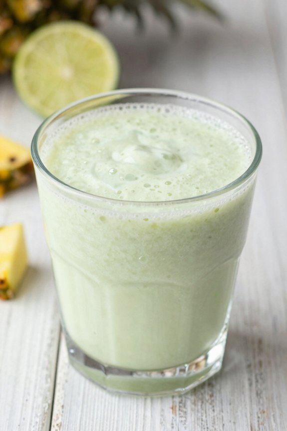 blend tropical lime smoothie