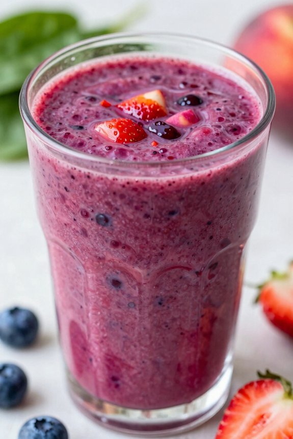 blend vibrant berry smoothie
