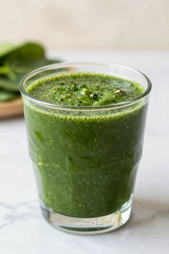 blend vibrant green smoothie