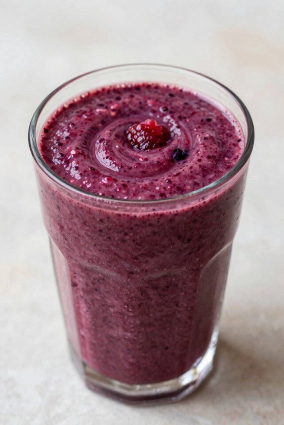 blend vibrant mixed berry smoothie