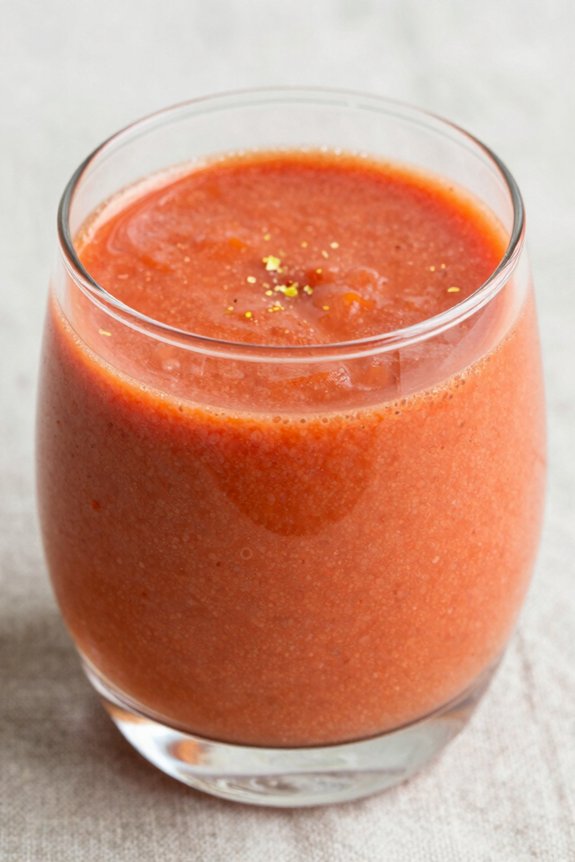 blend vibrant tomato carrot smoothie