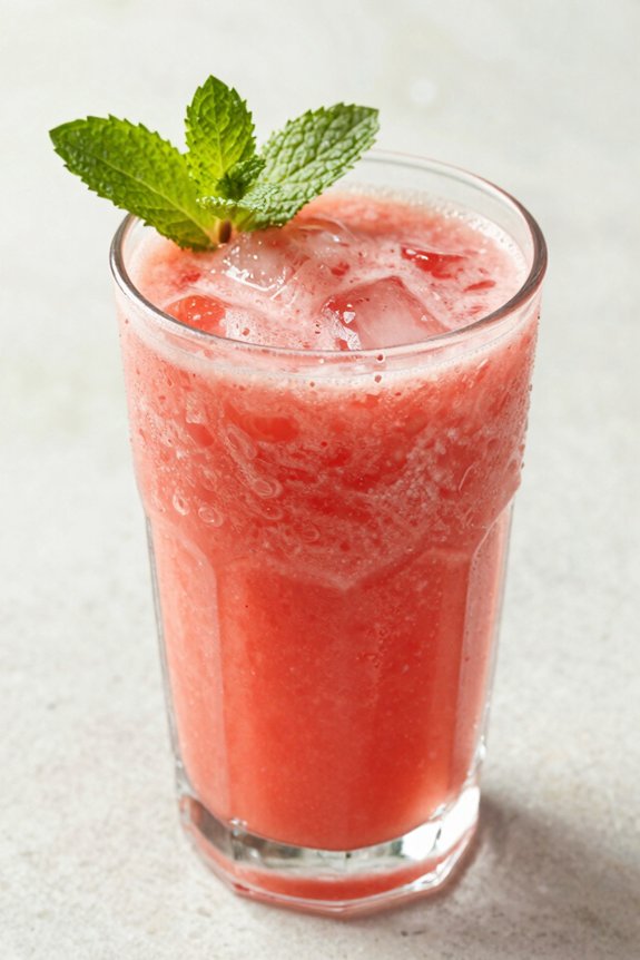 blend watermelon and lime