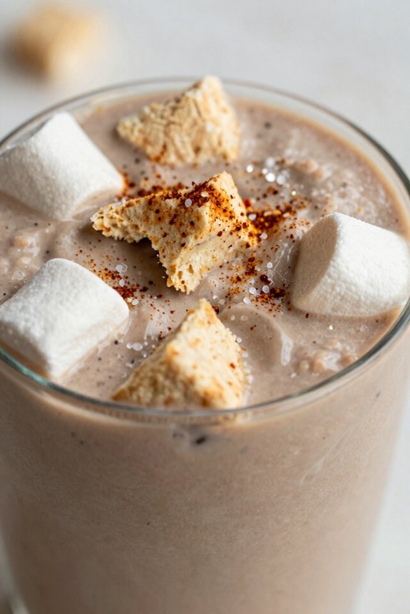 boldly spiced creamy smoothie