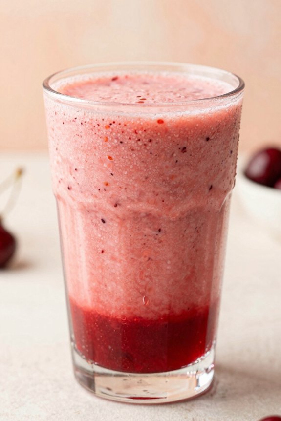 cherry strawberry smoothie recipe