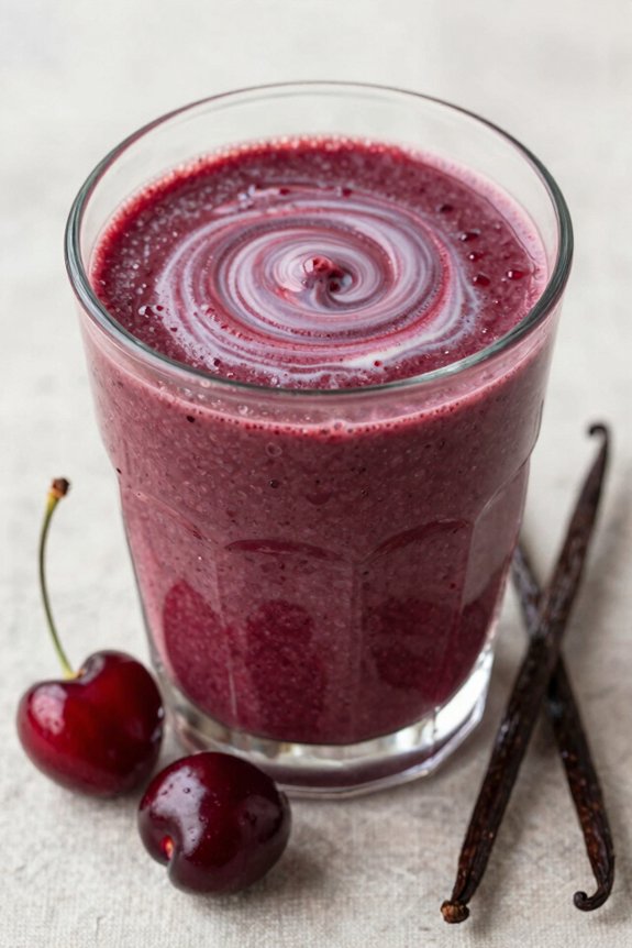 cherry vanilla smoothie blend