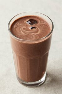 chocolate banana breakfast smoothie