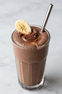 chocolate banana peanut butter smoothie
