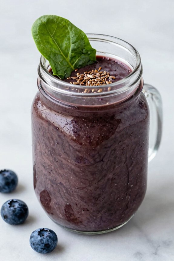 chocolate flavored smoothie delight