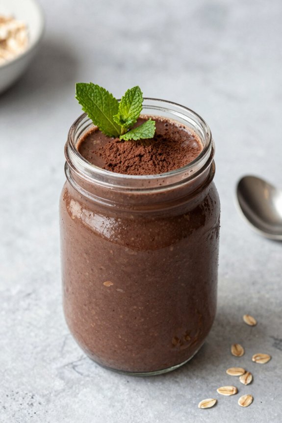 chocolate oatmeal smoothie recipe