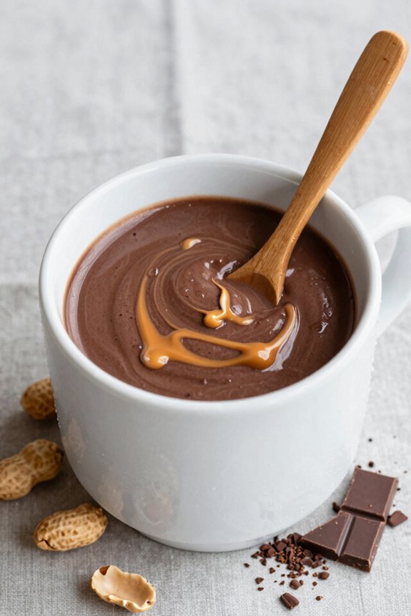 chocolate peanut butter smoothie