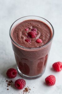 chocolate raspberry smoothie recipe