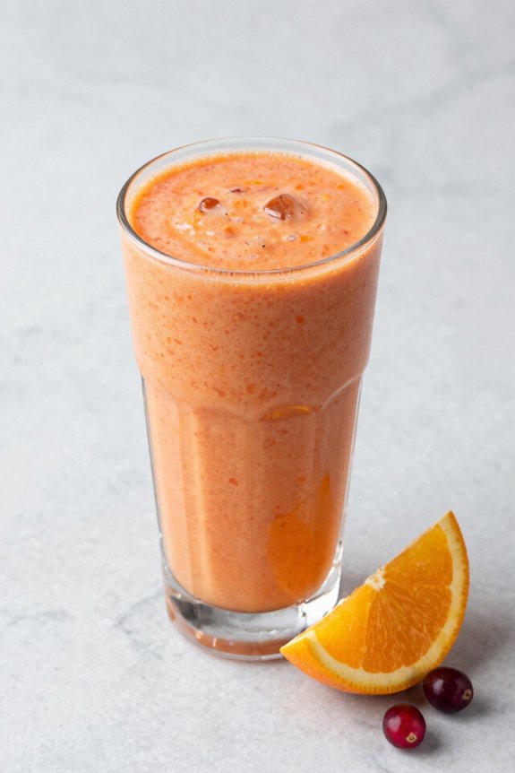 cranberry carrot smoothie recipe