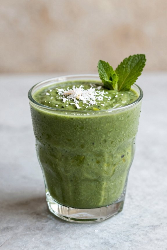 creamy almond joy smoothie