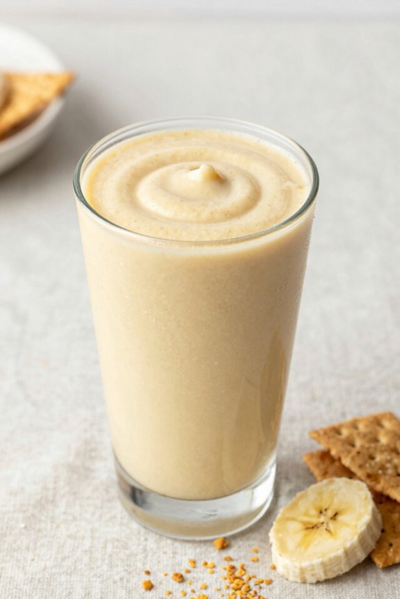 creamy banana pie smoothie