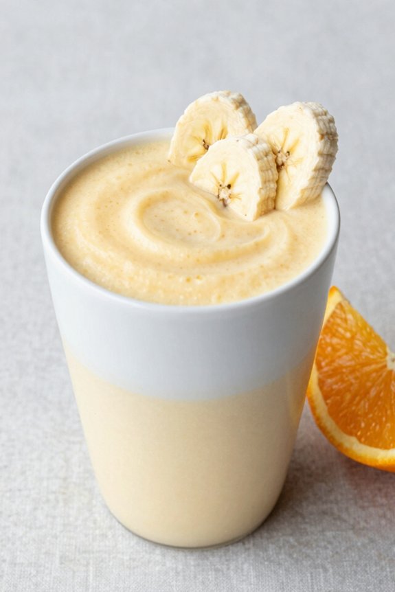 creamy banana smoothie recipe