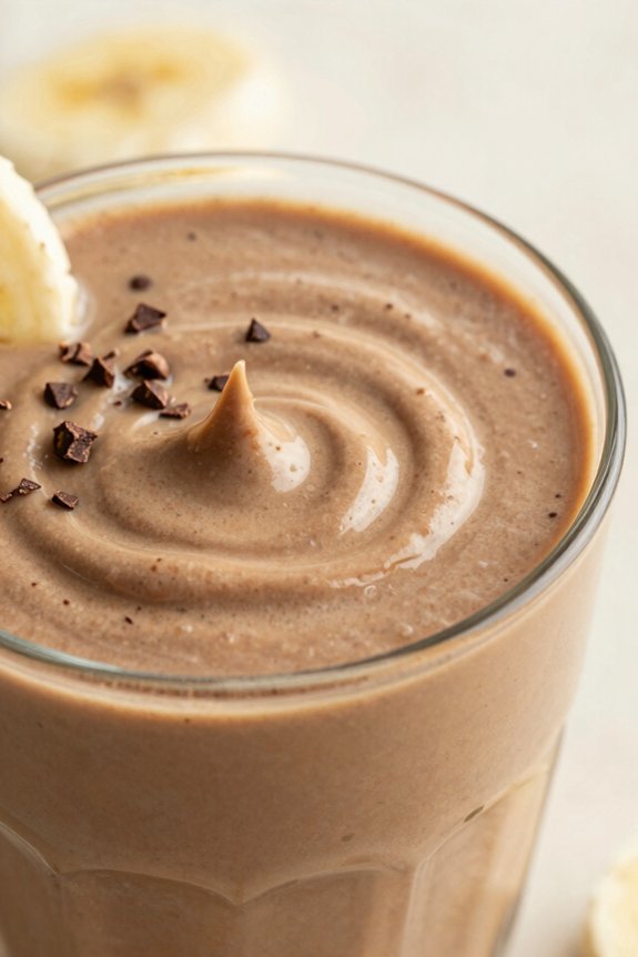 creamy peanut butter smoothie