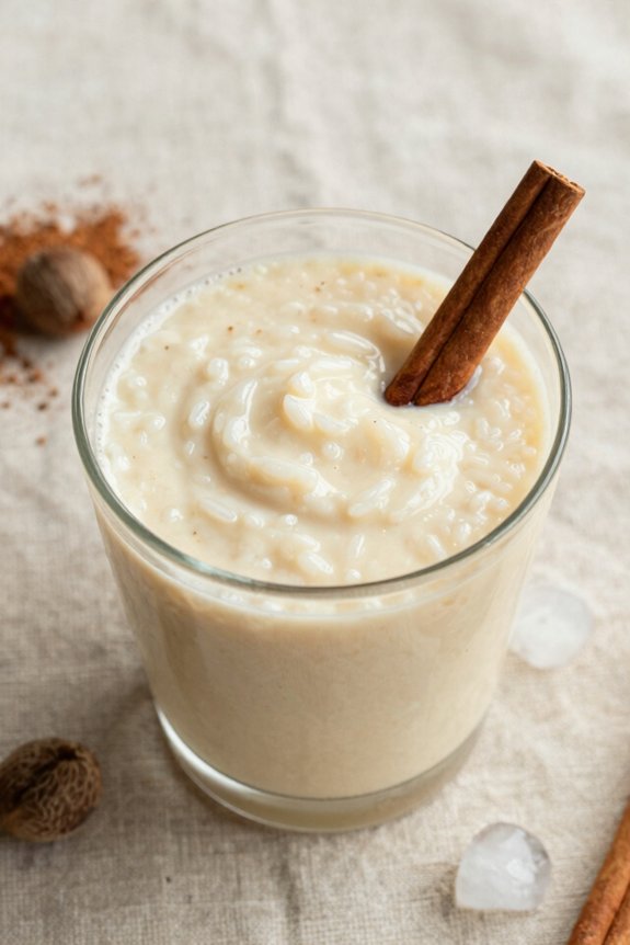creamy rice pudding smoothie