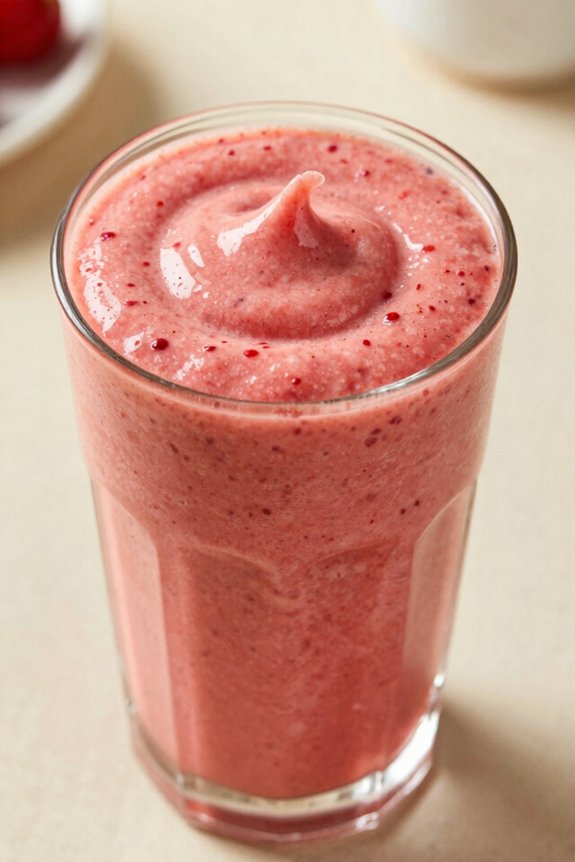 creamy strawberry smoothie recipe