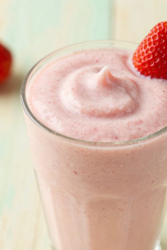 creamy strawberry smoothie recipe