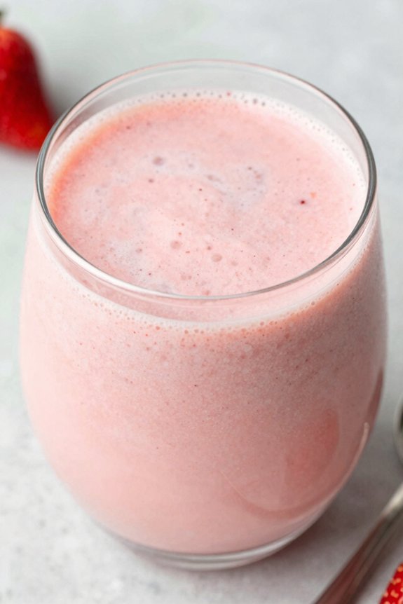 creamy strawberry smoothie recipe