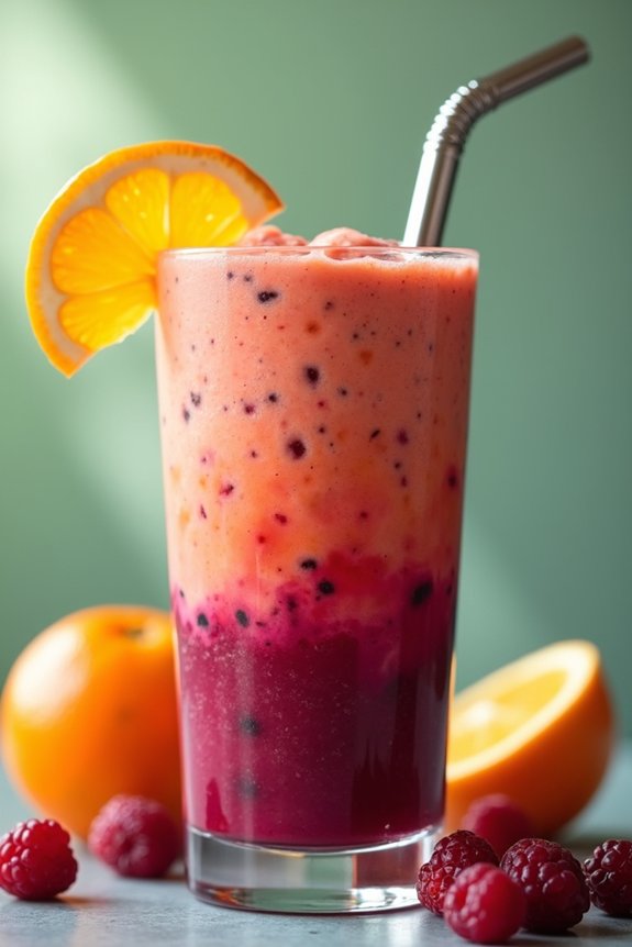 customize your berry smoothie