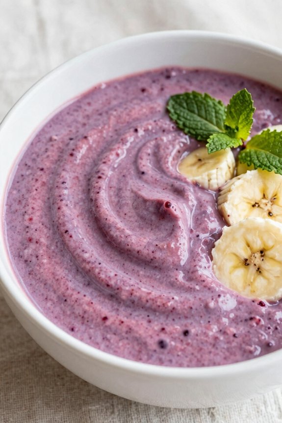 delicious berry banana blend