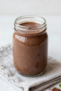 delicious chocolate peanut butter smoothie