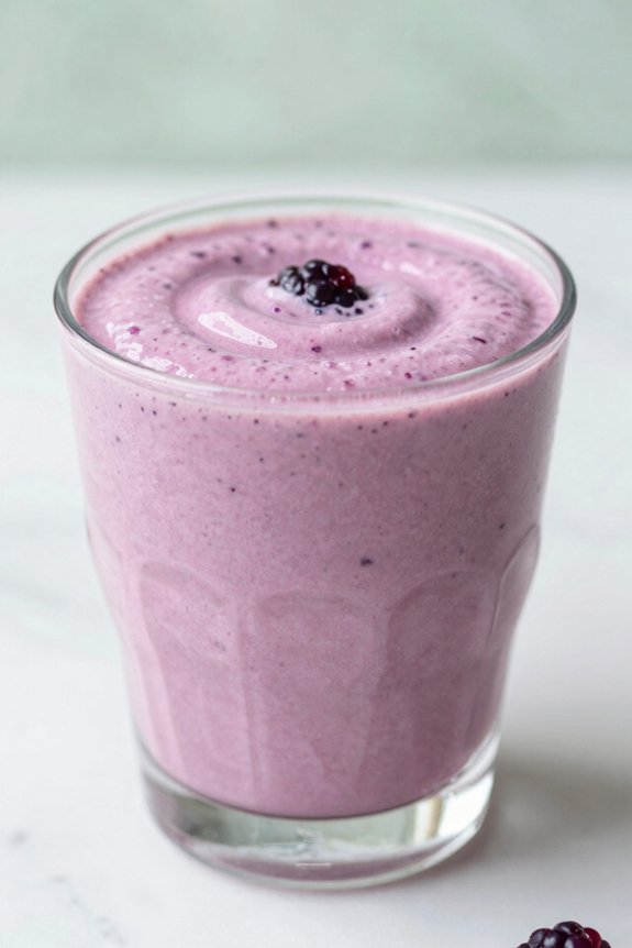 easy creamy fruit smoothie