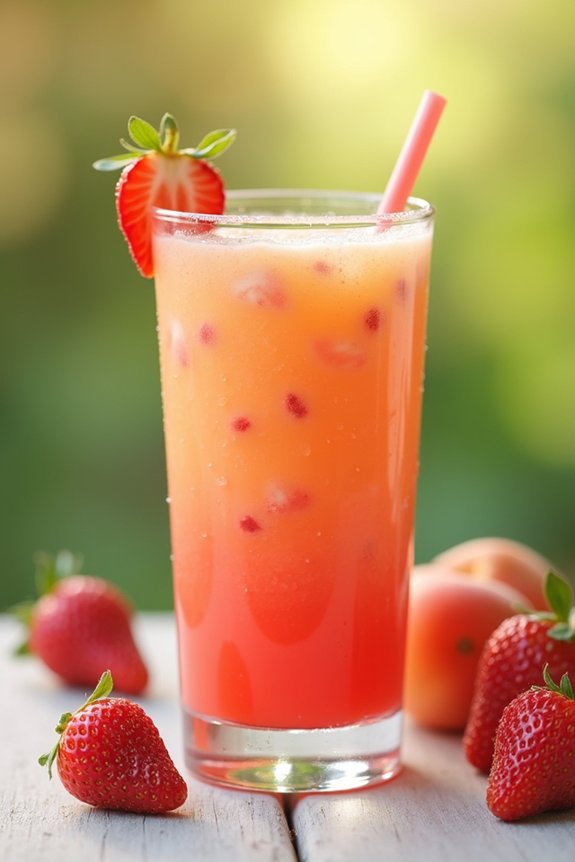 fresh fruit smoothie ingredients