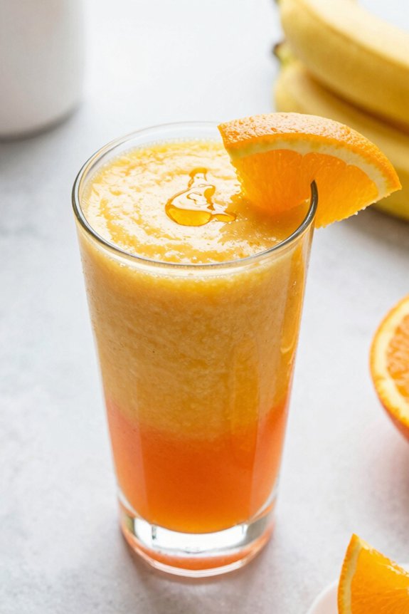 fruity banana orange blend