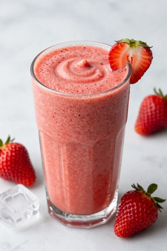 guilt free strawberry smoothie recipe
